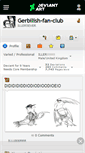 Mobile Screenshot of gerbilish-fan-club.deviantart.com