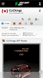 Mobile Screenshot of clickmgz.deviantart.com