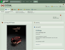 Tablet Screenshot of clickmgz.deviantart.com