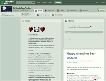 Tablet Screenshot of dibbehfangirls.deviantart.com