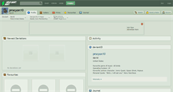 Desktop Screenshot of procyon10.deviantart.com