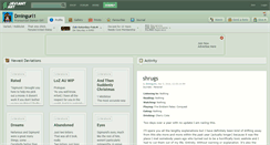 Desktop Screenshot of dmingurl1.deviantart.com