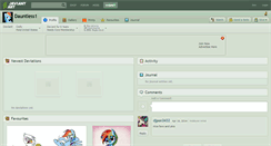 Desktop Screenshot of dauntless1.deviantart.com