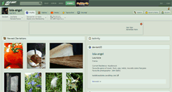 Desktop Screenshot of lola-angel.deviantart.com