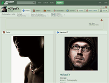 Tablet Screenshot of hotgrafx.deviantart.com