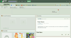 Desktop Screenshot of hypnofeet.deviantart.com