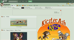 Desktop Screenshot of kicsterash.deviantart.com