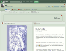 Tablet Screenshot of jala.deviantart.com