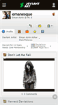 Mobile Screenshot of emanesque.deviantart.com