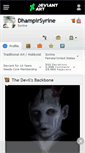 Mobile Screenshot of dhampirsyrine.deviantart.com