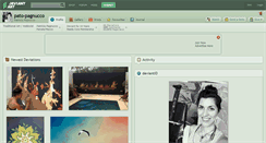 Desktop Screenshot of pato-pagnucco.deviantart.com