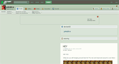 Desktop Screenshot of p4nd4-e.deviantart.com