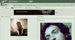 Desktop Screenshot of 1411.deviantart.com