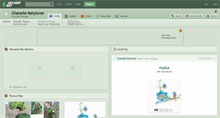 Desktop Screenshot of chanelle-fairylover.deviantart.com
