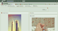Desktop Screenshot of elprestige.deviantart.com
