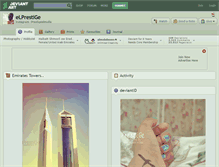Tablet Screenshot of elprestige.deviantart.com
