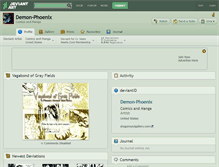 Tablet Screenshot of demon-phoenix.deviantart.com