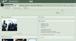 Desktop Screenshot of hashashin-clan.deviantart.com