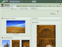 Tablet Screenshot of gerend.deviantart.com