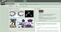 Desktop Screenshot of lightwave-artists.deviantart.com