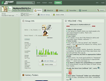 Tablet Screenshot of nomoreskirts3.deviantart.com