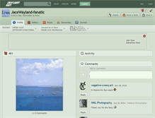 Tablet Screenshot of jacewayland-fanatic.deviantart.com