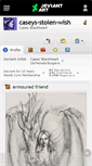 Mobile Screenshot of caseys-stolen-wish.deviantart.com