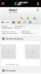 Mobile Screenshot of jesus.deviantart.com