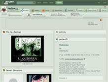 Tablet Screenshot of hollowzo.deviantart.com