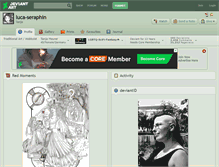 Tablet Screenshot of luca-seraphin.deviantart.com
