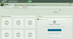 Desktop Screenshot of nan5mj.deviantart.com