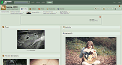 Desktop Screenshot of becca-1992.deviantart.com