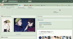 Desktop Screenshot of emmavictorianromance.deviantart.com