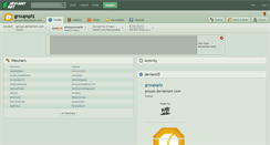Desktop Screenshot of groupsplz.deviantart.com
