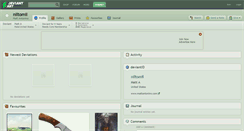 Desktop Screenshot of niltomil.deviantart.com
