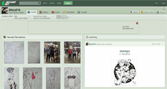 Desktop Screenshot of bizcut16.deviantart.com