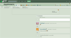 Desktop Screenshot of hannahthesquirrel.deviantart.com