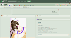 Desktop Screenshot of myaje.deviantart.com