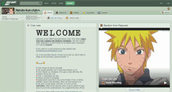 Desktop Screenshot of naruto-kun-club.deviantart.com