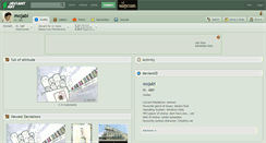 Desktop Screenshot of mojabi.deviantart.com