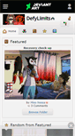 Mobile Screenshot of defylimits.deviantart.com