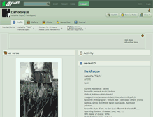 Tablet Screenshot of darkpsique.deviantart.com