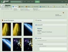Tablet Screenshot of kabytes.deviantart.com