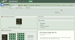 Desktop Screenshot of deviousx.deviantart.com