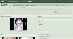 Desktop Screenshot of ferno.deviantart.com