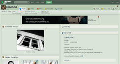 Desktop Screenshot of littleowlet.deviantart.com