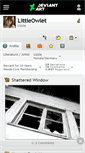 Mobile Screenshot of littleowlet.deviantart.com