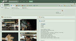 Desktop Screenshot of clickgelo.deviantart.com