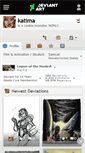 Mobile Screenshot of katima.deviantart.com