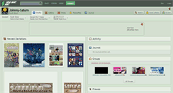 Desktop Screenshot of johnny-saturn.deviantart.com